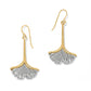 Everbloom Ginkgo French Wire Earrings