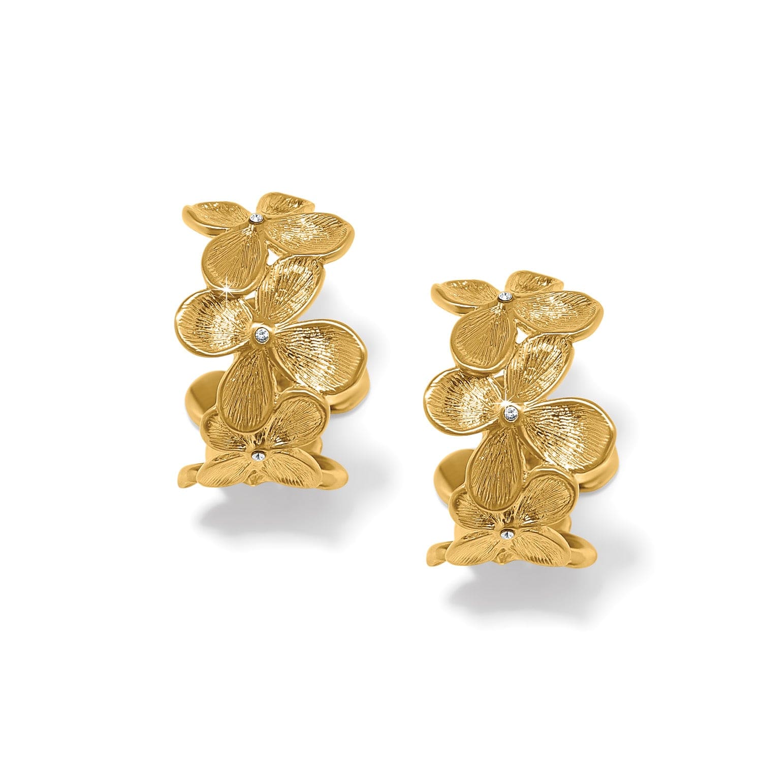 Everbloom Petal Hoop Earrings gold 1