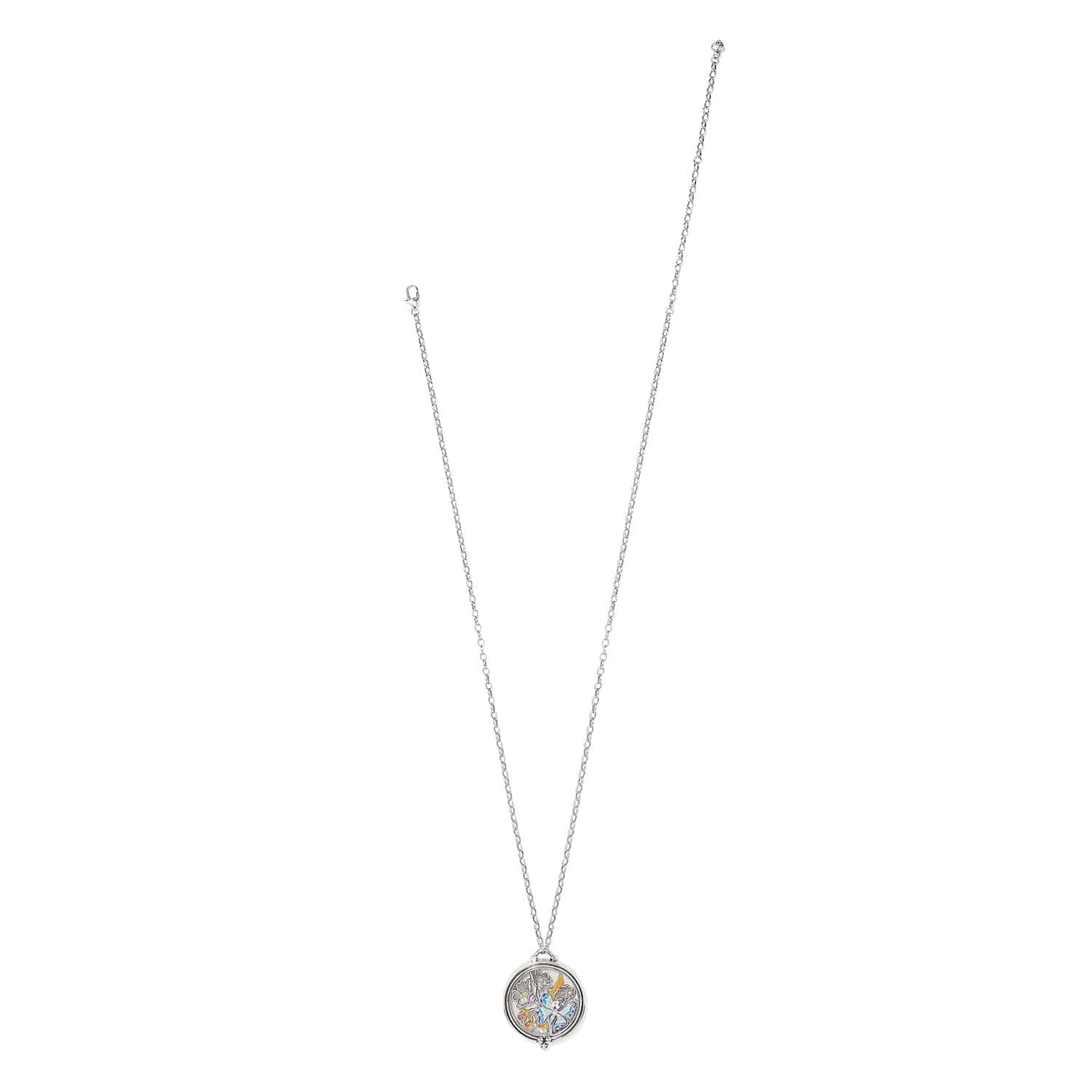 Everbloom Round Shaker Necklace silver-multi 3