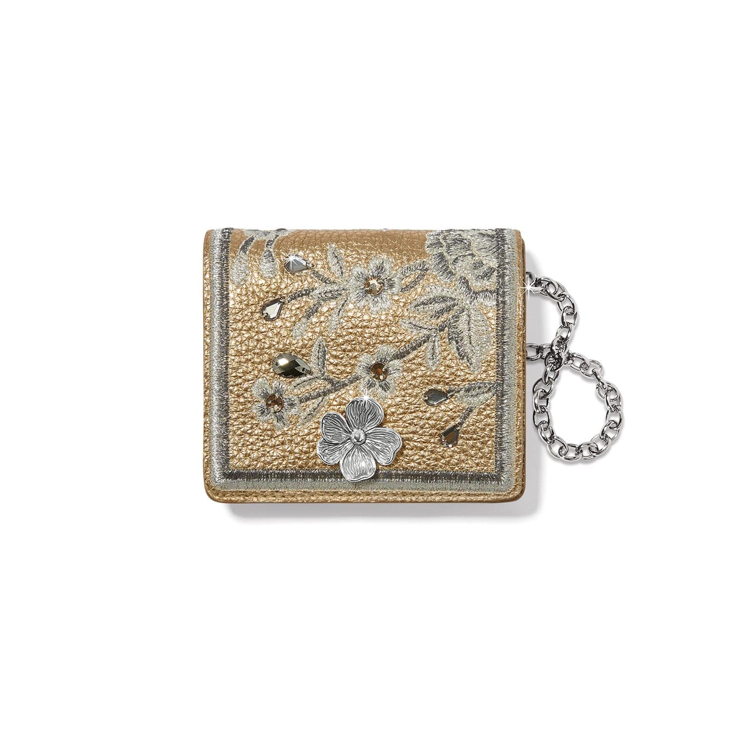 Everbloom Shimmer Small Wallet silver-gold 1