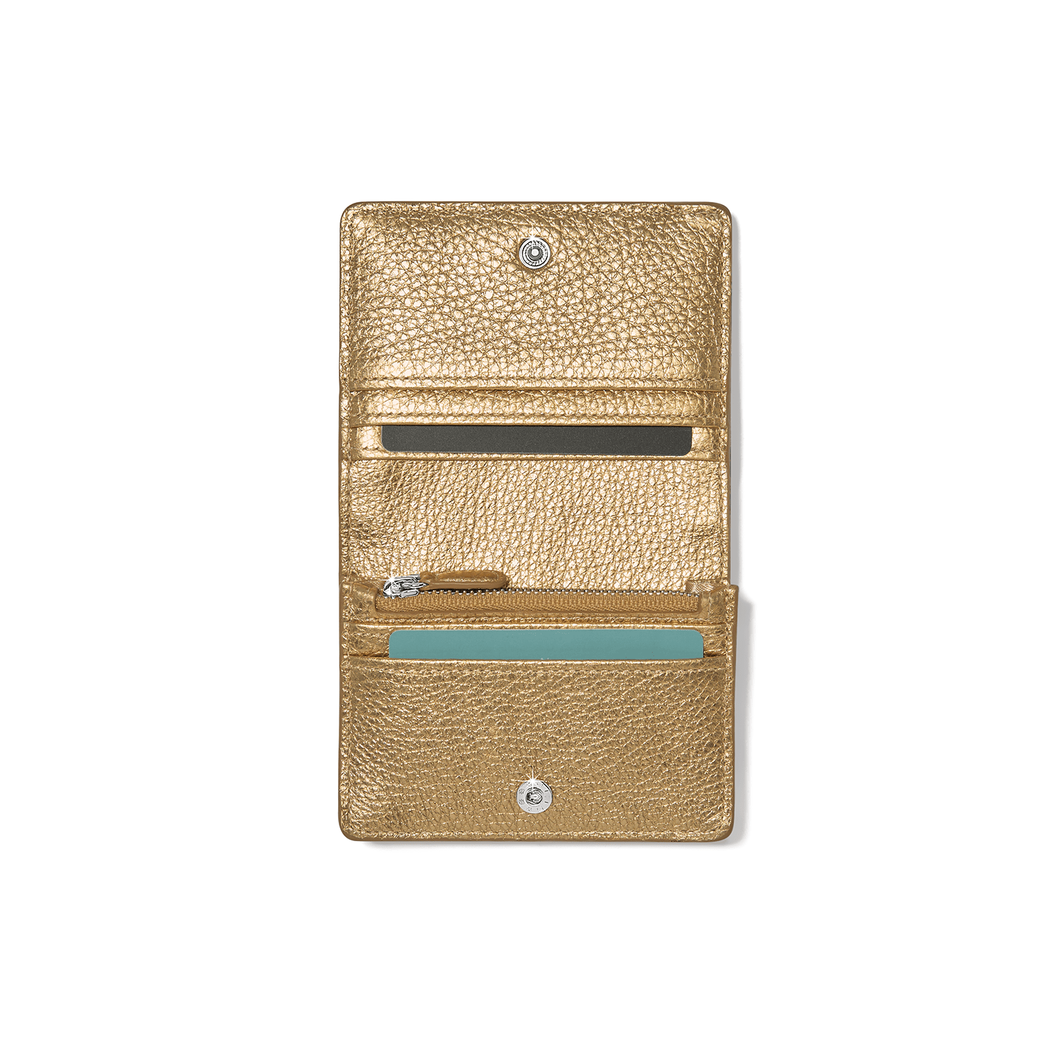 Everbloom Shimmer Small Wallet silver-gold 3