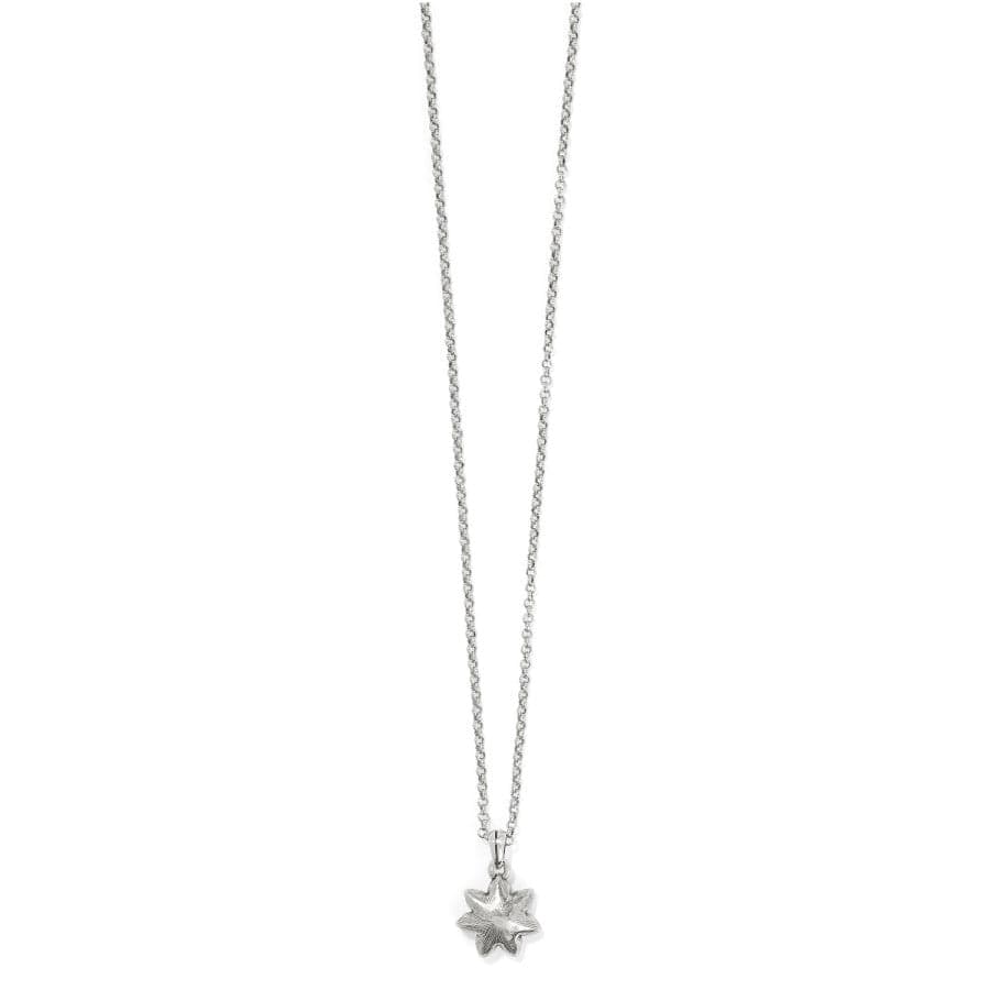 Everbloom Sunflower Necklace april-silver 21