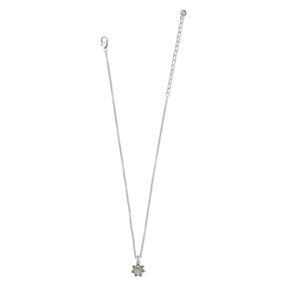 Everbloom Sunflower Necklace august-peridot 34