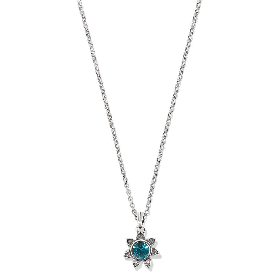 Everbloom Sunflower Necklace december-zircon 45