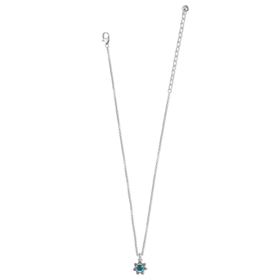 Everbloom Sunflower Necklace december-zircon 46