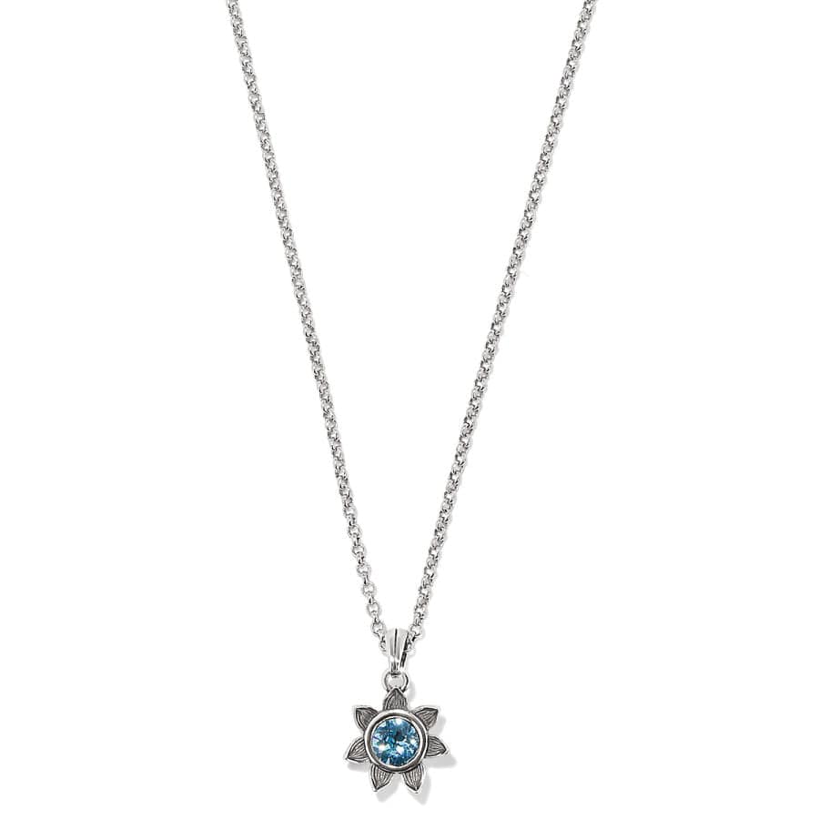 Everbloom Sunflower Necklace march-aqua 16