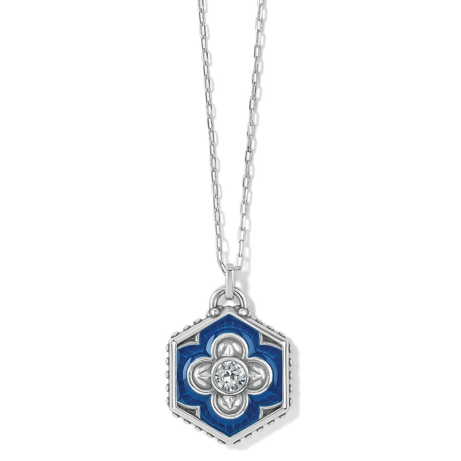 Fashionista Shine On Necklace silver-blue 1