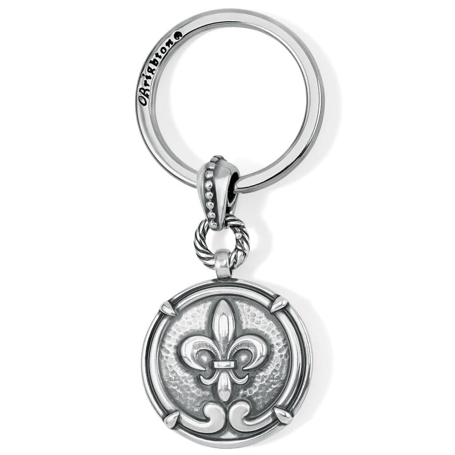 Ferrara Fleur De Lis Key Fob silver 2