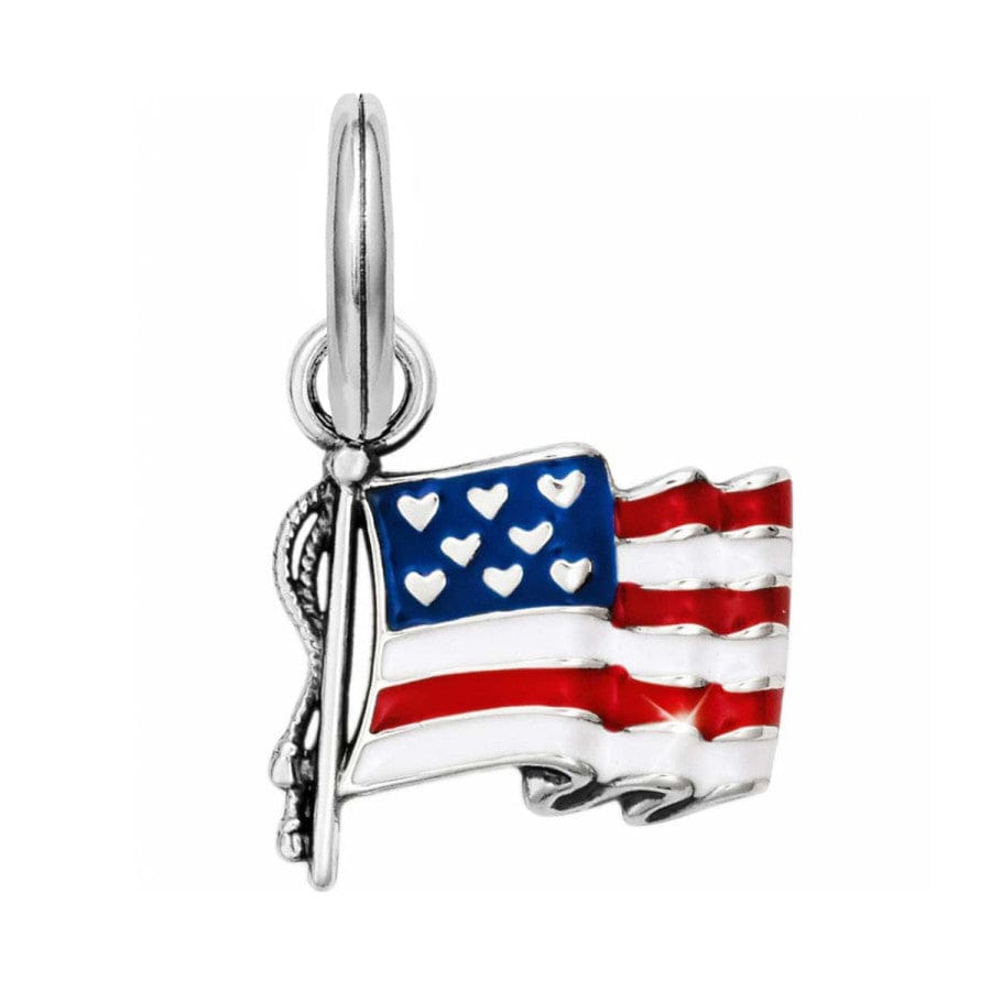 Flag of Freedom Charm Necklace multi 3