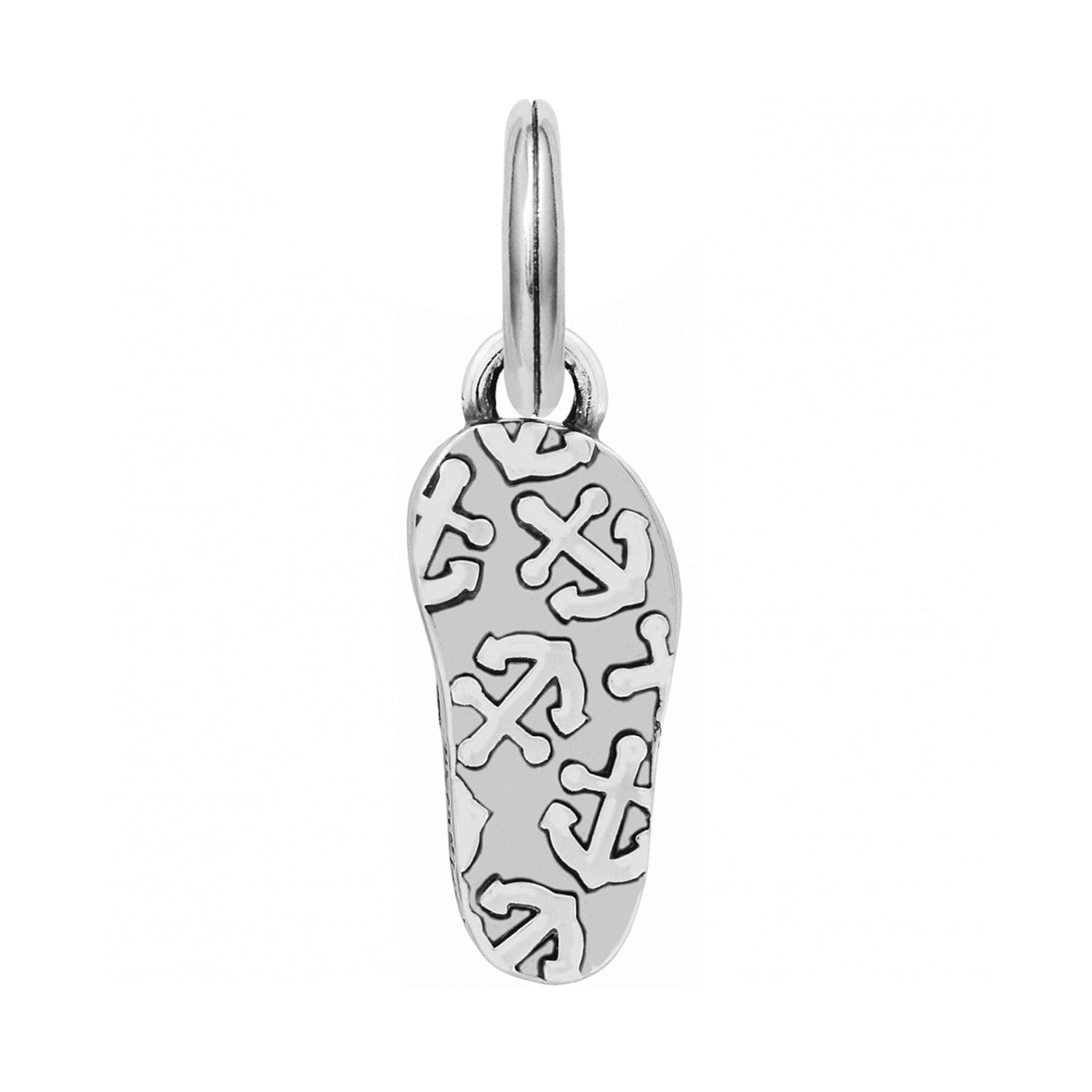 Flip Flop Charm silver 2