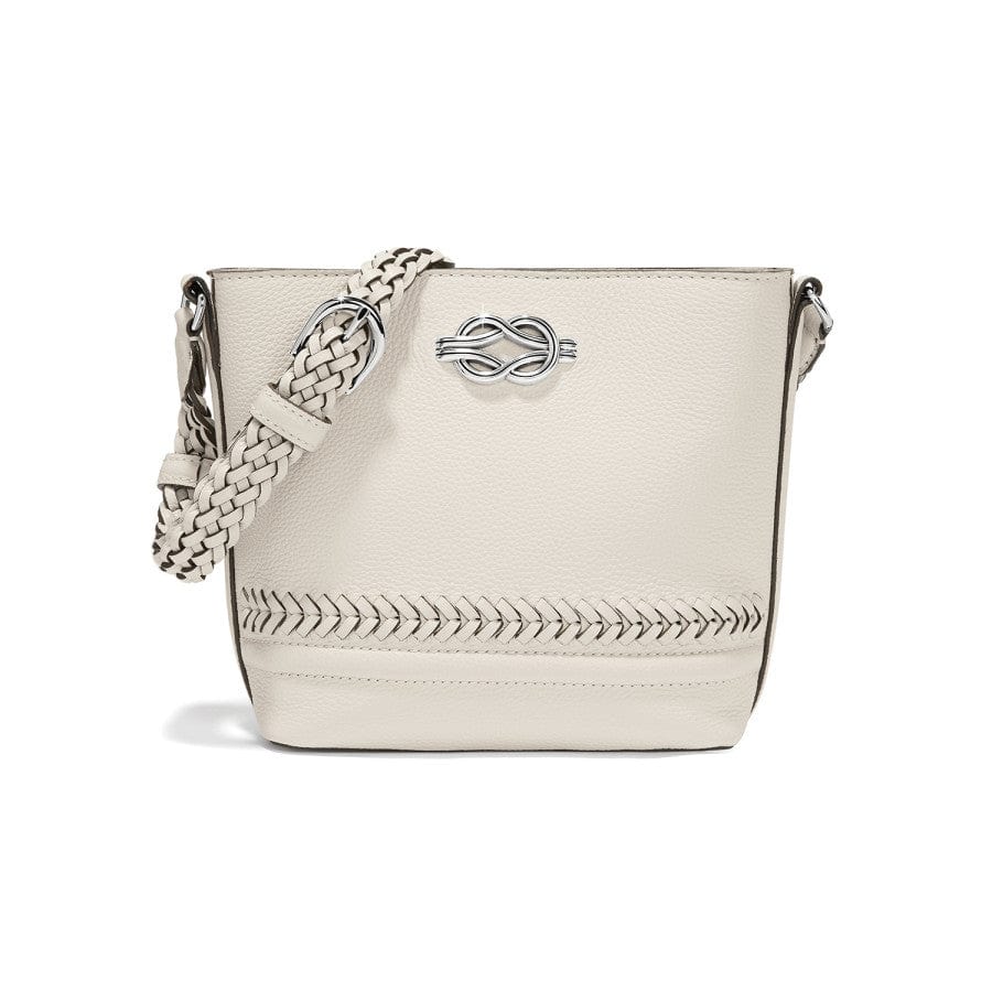 Freda Small Cross Body Bucket Bag white 1