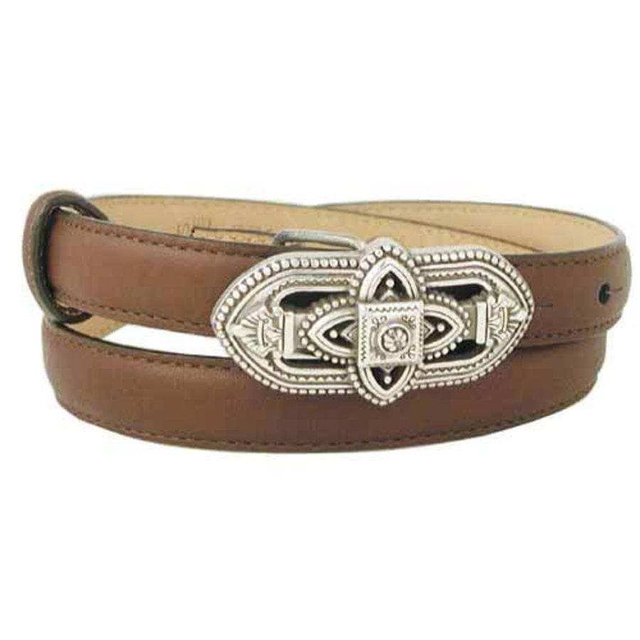 Gala Plaque Belt dark-brown 1