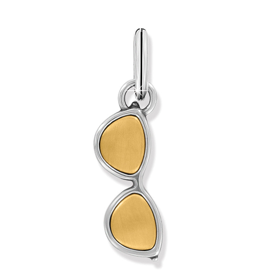 Golden Sunglass Charm silver-gold 1