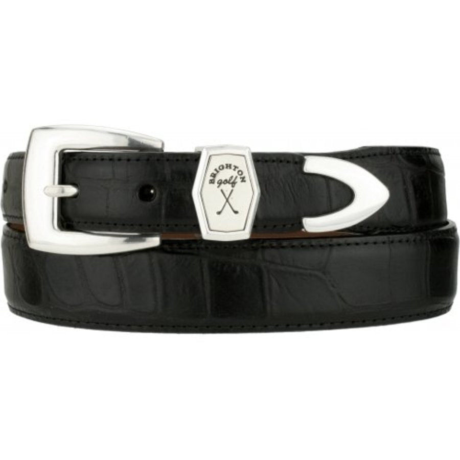 Golf Logo Croc Belt black 1