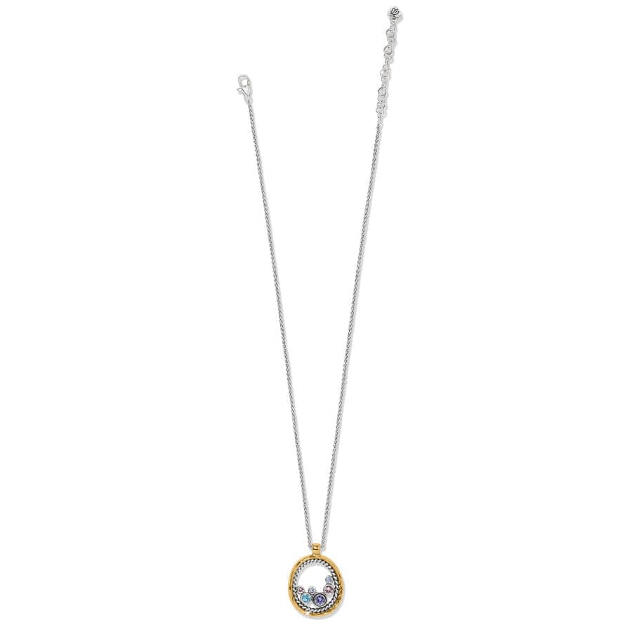 Halo Gleam Necklace silver-multi 3