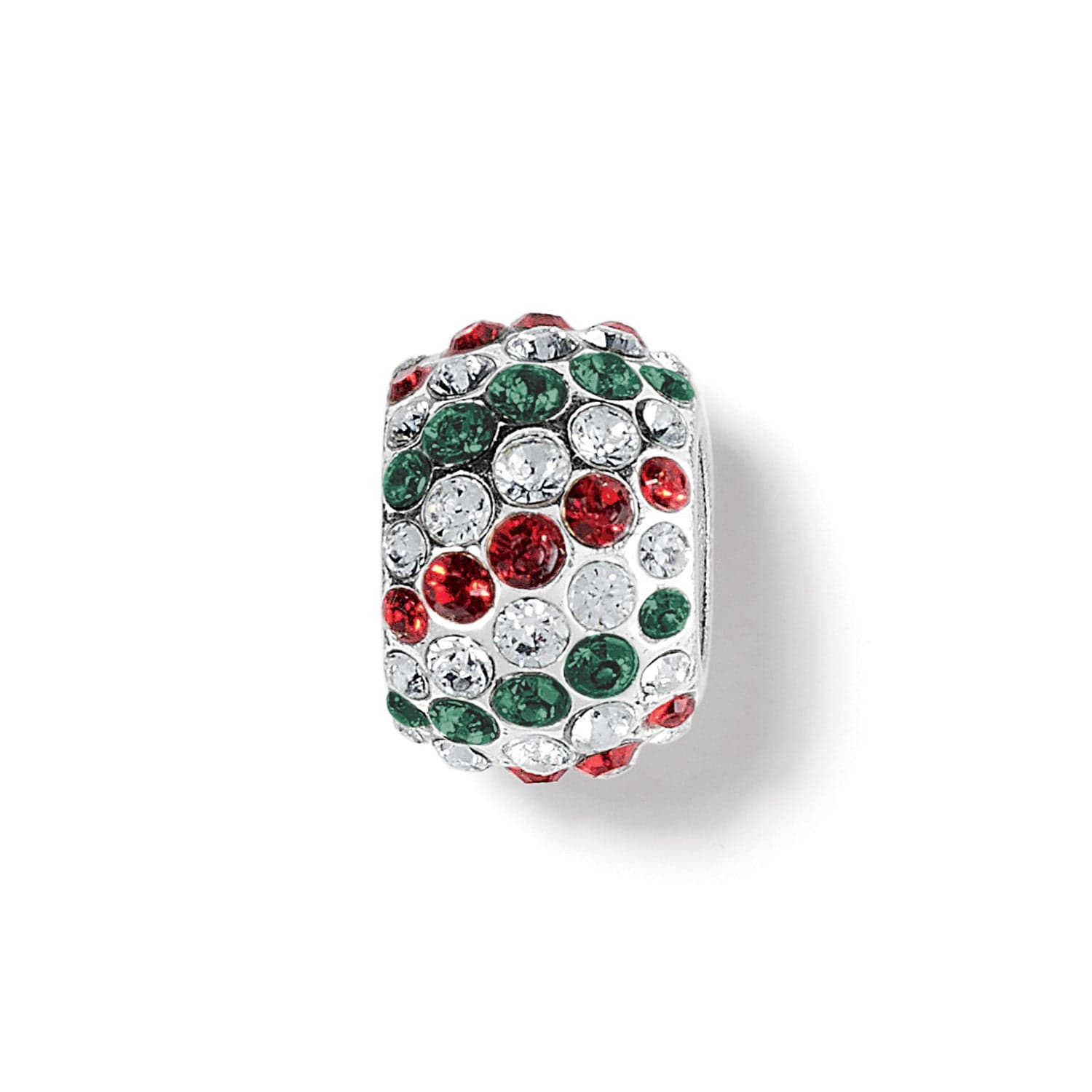 Ice Diva Bead silver-green 1