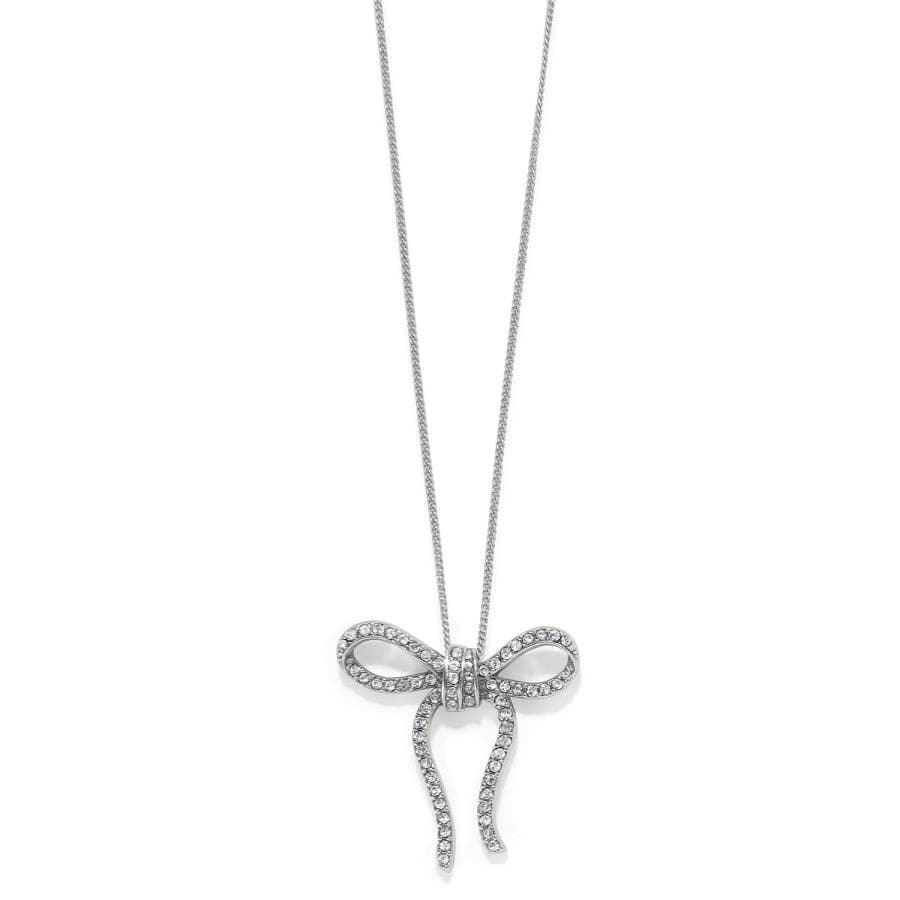 Illumina Bow Necklace silver 1