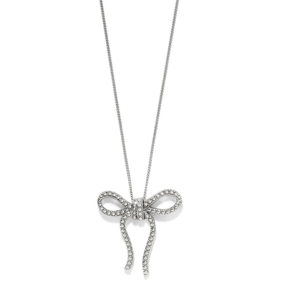 Illumina Bow Necklace silver 2