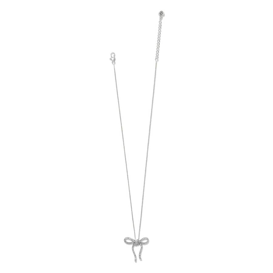 Illumina Bow Necklace silver 3