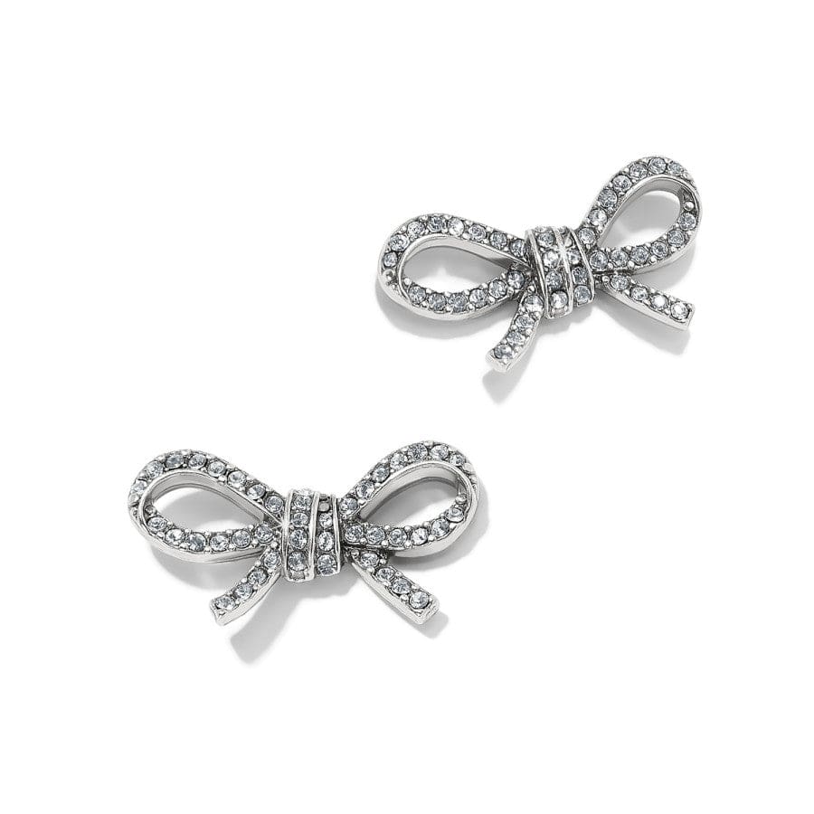 Illumina Bow Post Earrings silver 2