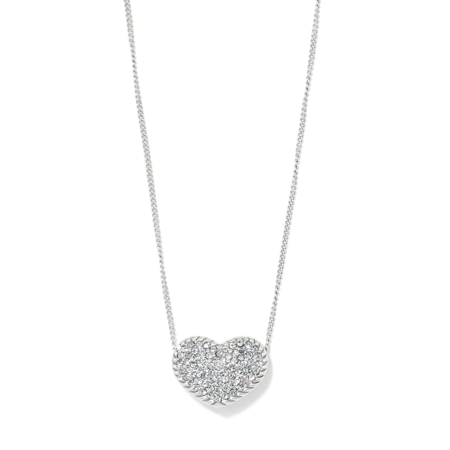 Illumina Celeste Heart Bold Necklace silver 1