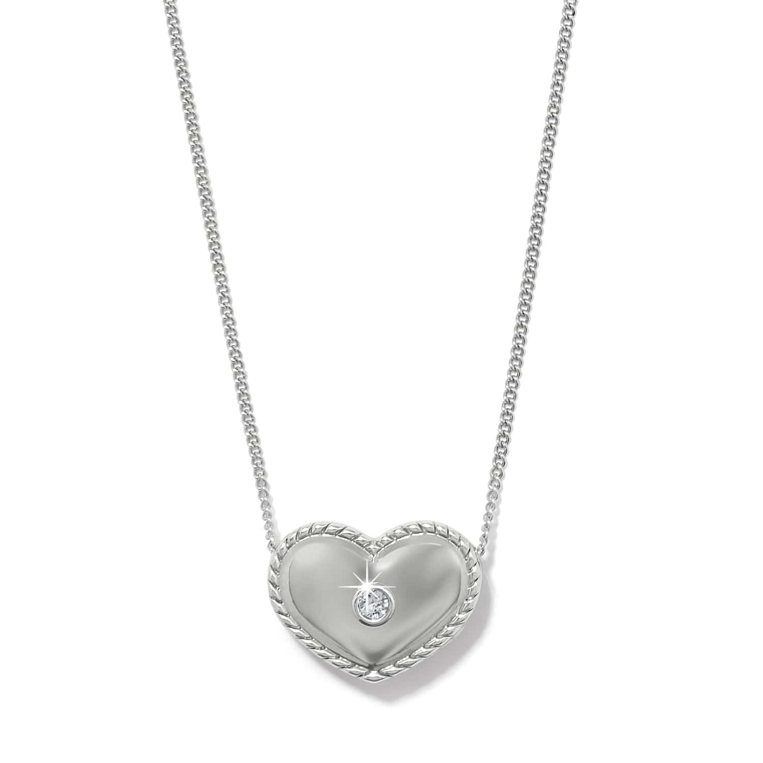 Illumina Celeste Heart Bold Necklace silver 7