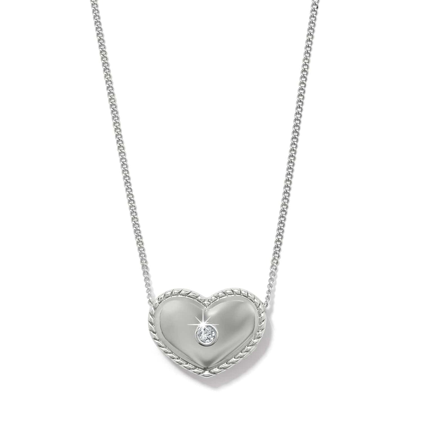 Illumina Celeste Heart Bold Necklace