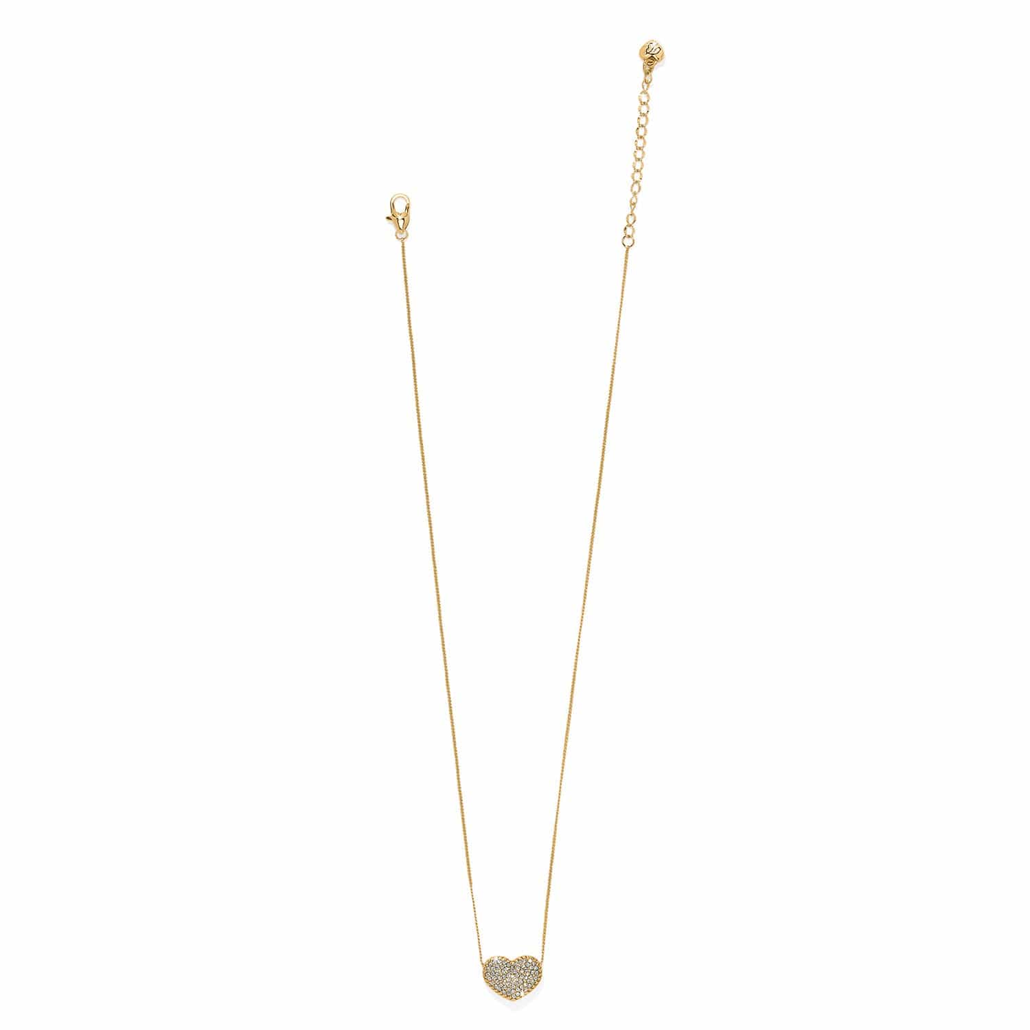 Illumina Celeste Heart Bold Necklace gold 5