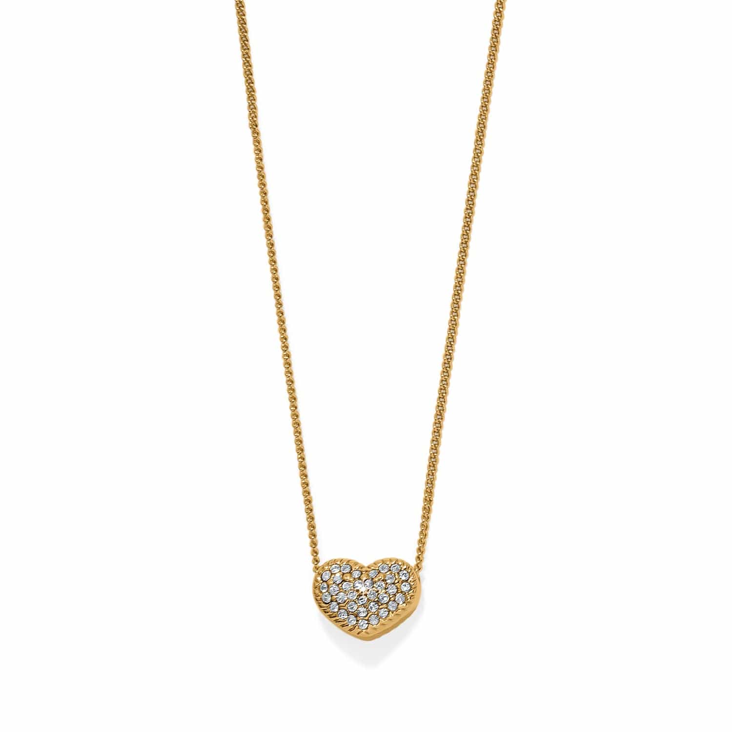 Illumina Celeste Heart Petite Necklace gold 1