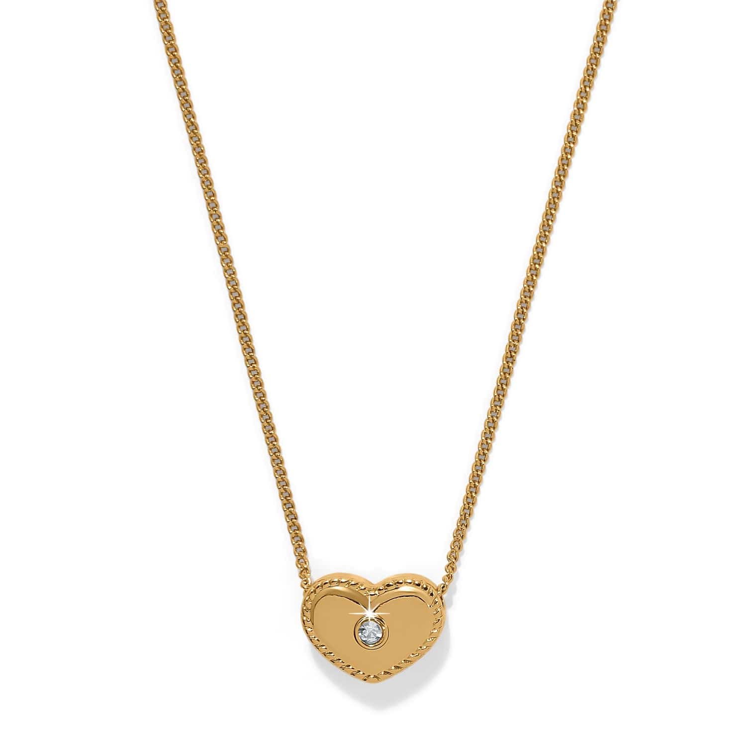 Illumina Celeste Heart Petite Necklace gold 2