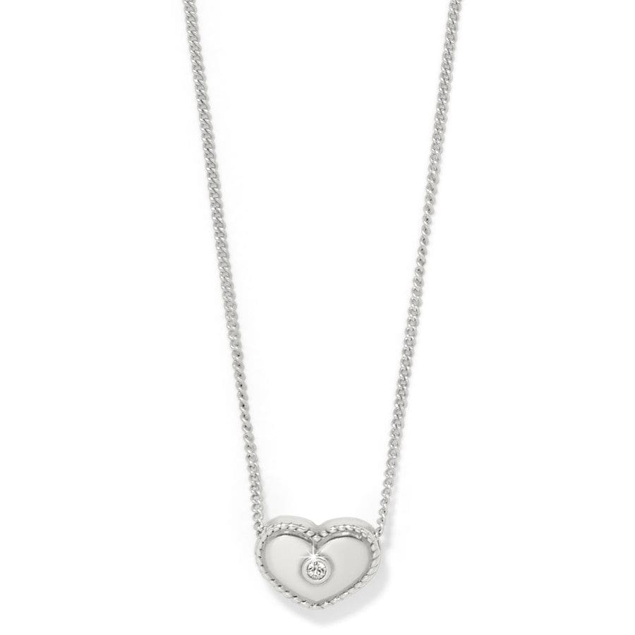 Illumina Celeste Heart Petite Necklace silver 2