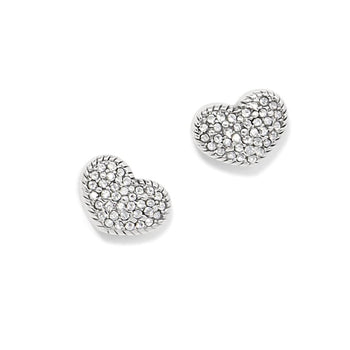 Illumina Celeste Heart Post Earrings