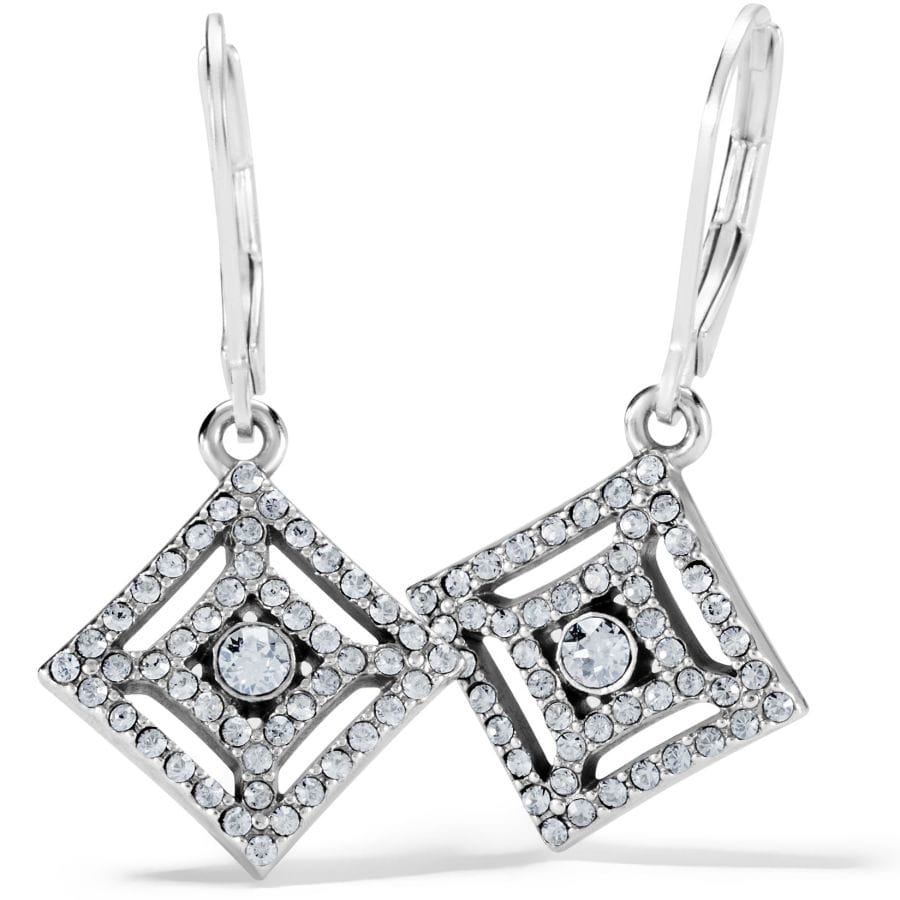 Illumina Diamond Leverback Earrings silver 2