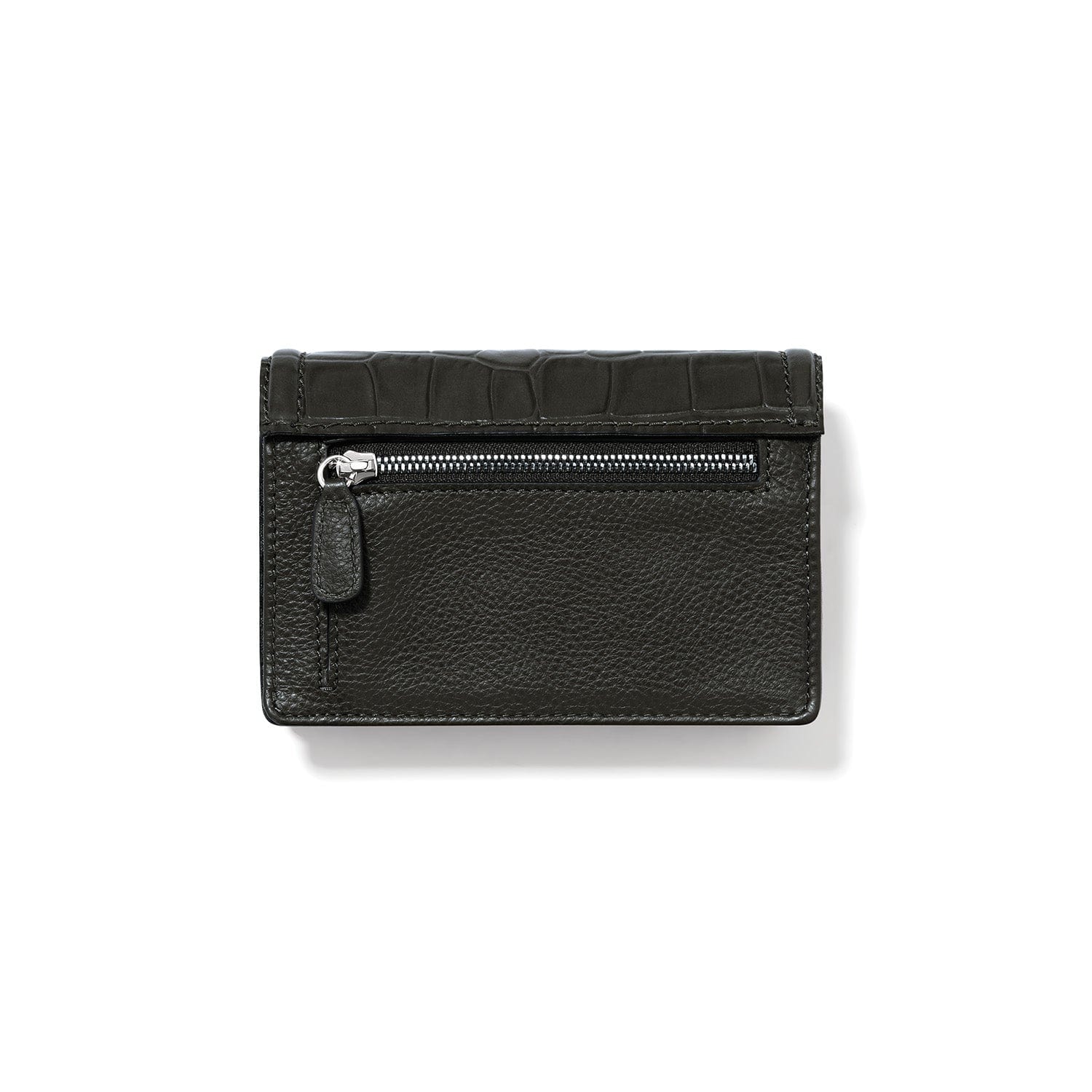 Interlok Croco Medium Wallet black 3