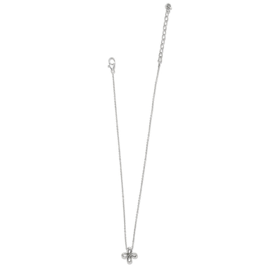 Interlok Curve Necklace silver 2