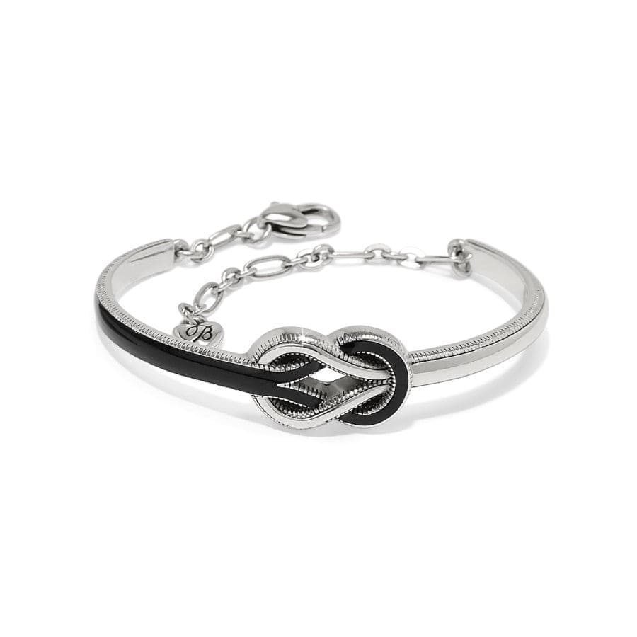 Interlok Harmony Bar Bracelet silver-black 1