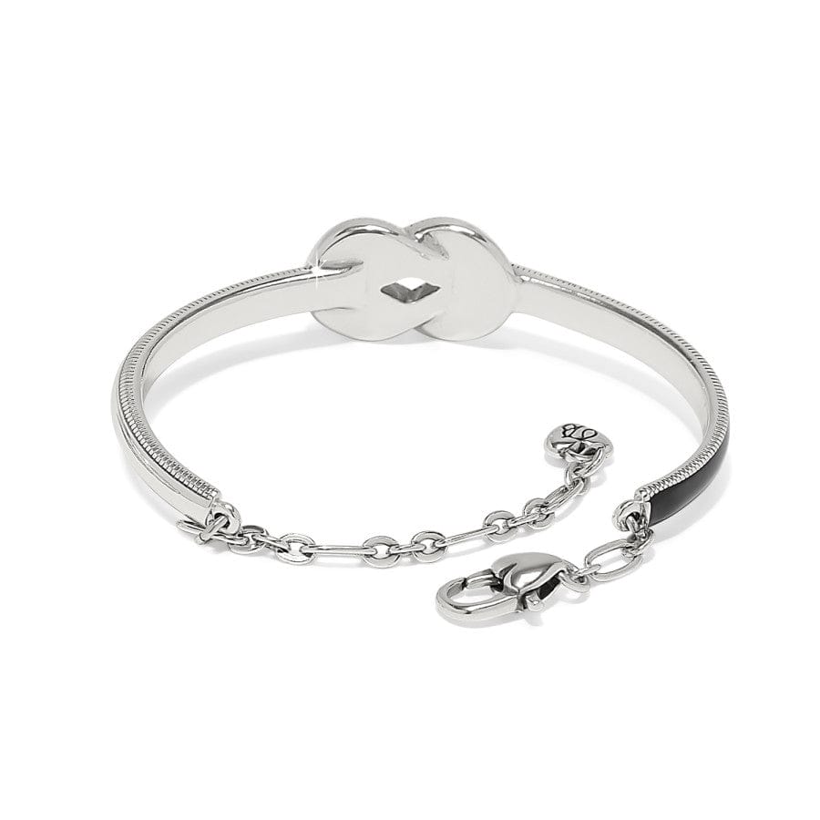 Interlok Harmony Bar Bracelet silver-black 2