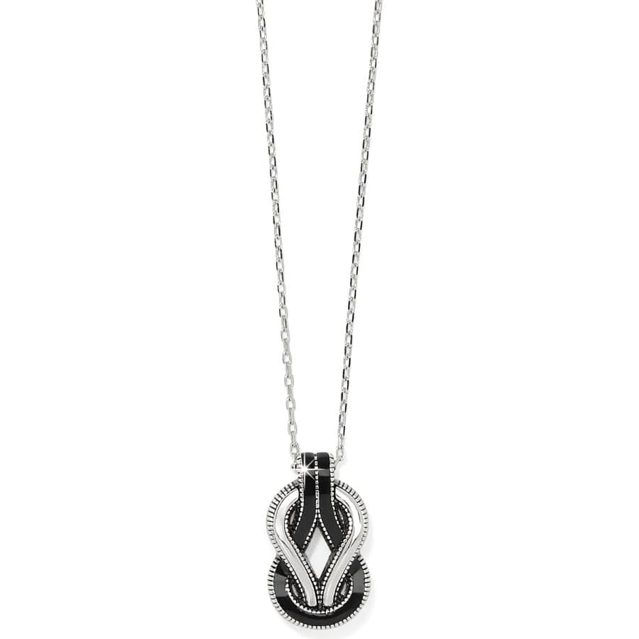 Interlok Harmony Black Necklace silver-black 1