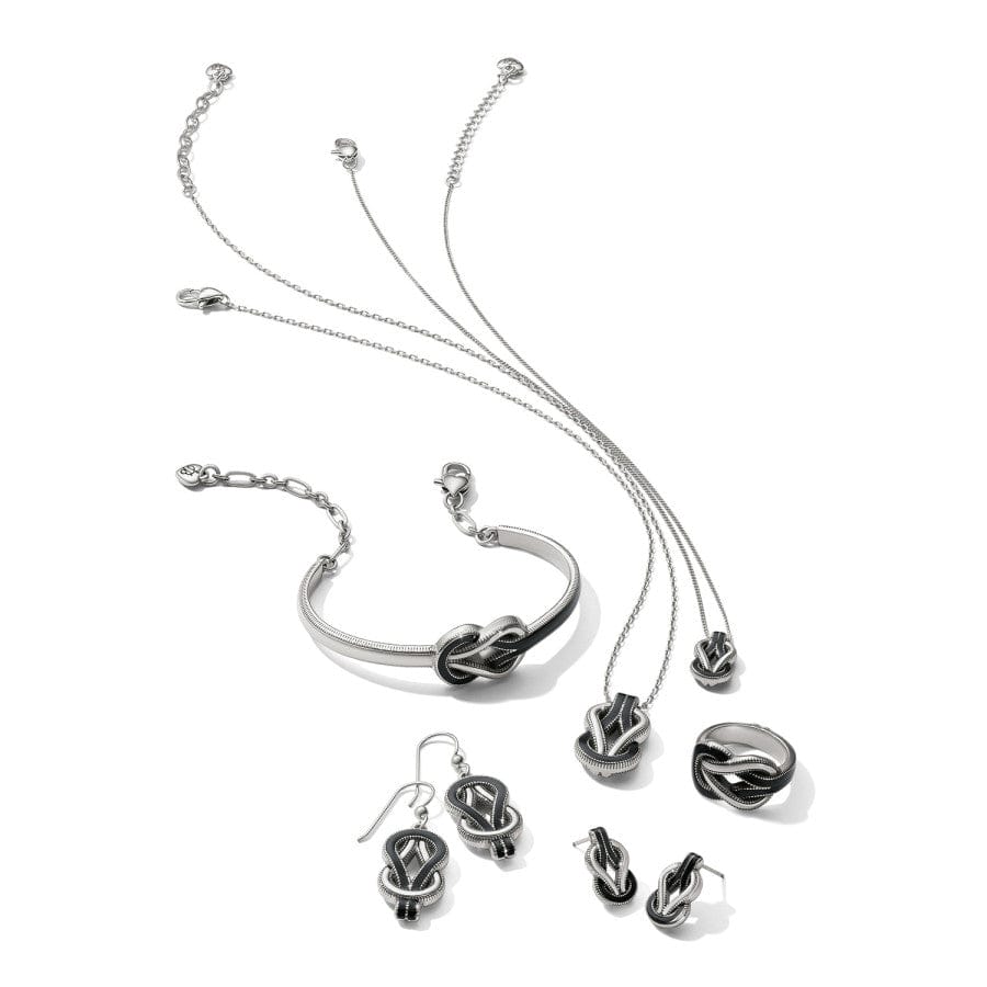 Interlok Harmony Black Necklace silver-black 4