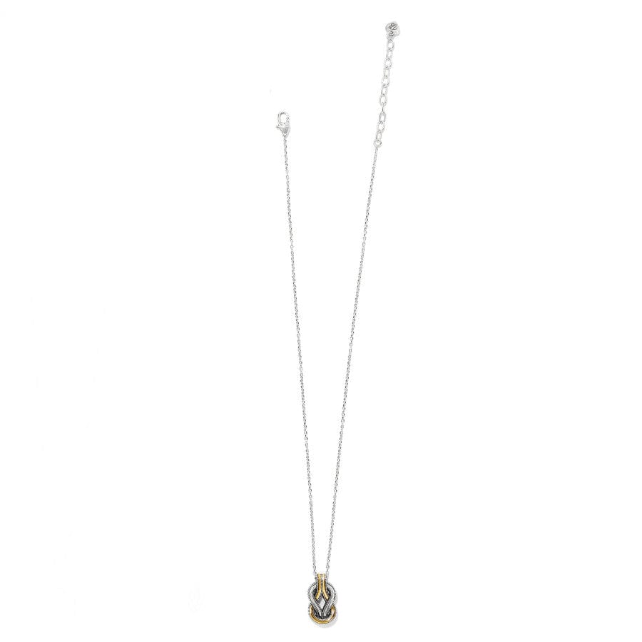 Interlok Harmony Two Tone Necklace silver-gold 3