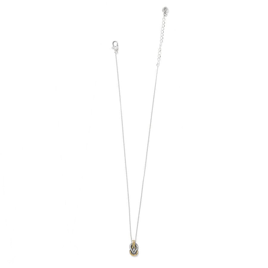 Interlok Harmony Two Tone Petite Necklace silver-gold 3