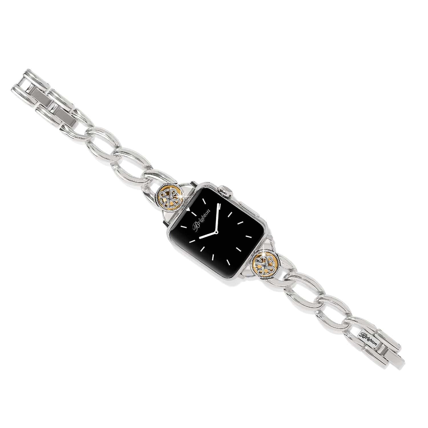 Interlok Noir Two Tone Watch Band silver-gold 1