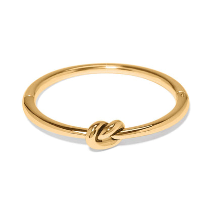 Interlok Single Knot Hinged Bangle