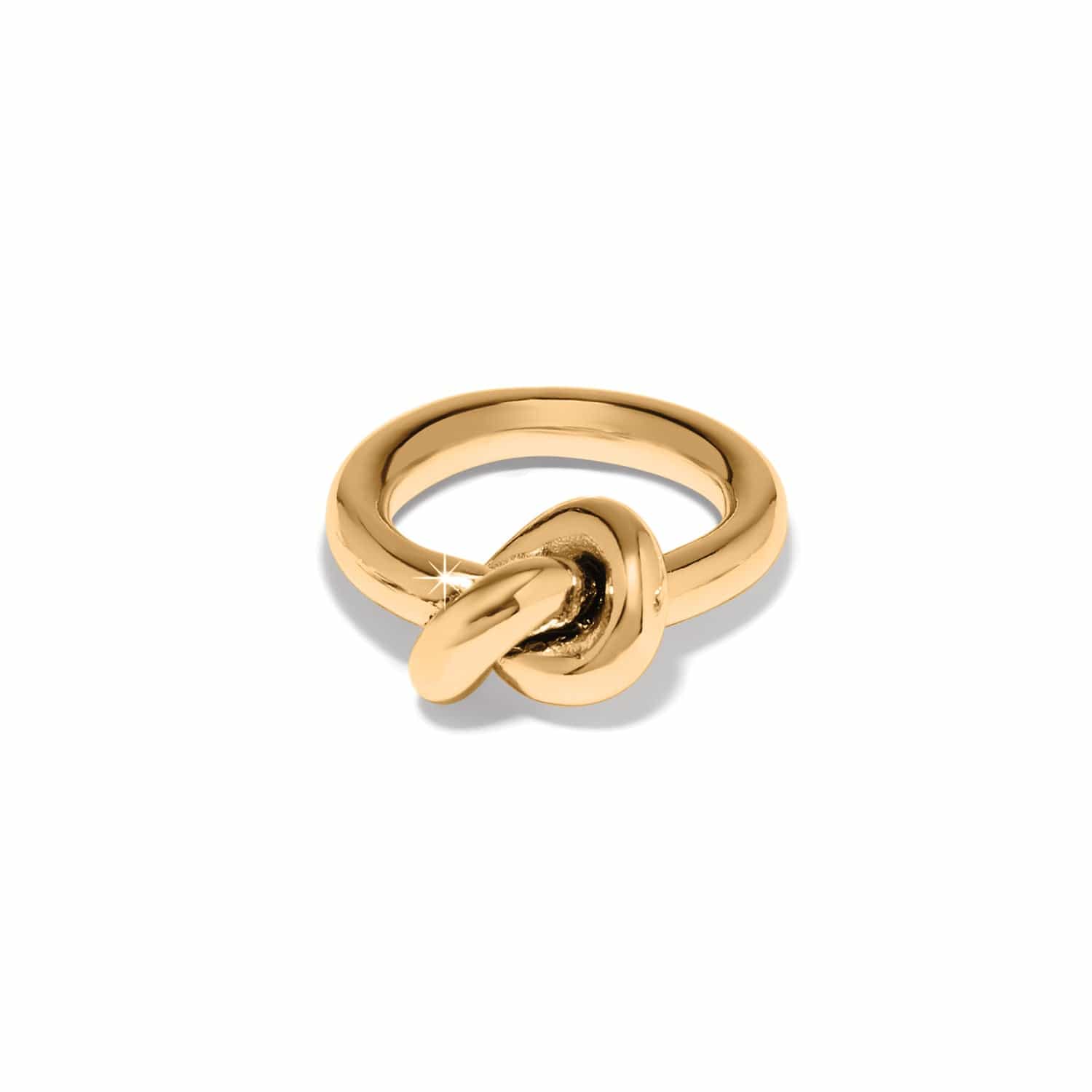 Interlok Single Knot Ring gold 3