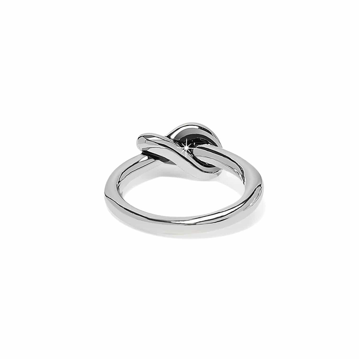 Interlok Single Knot Ring silver 2