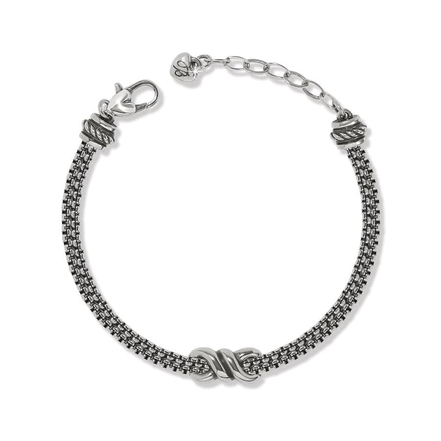 Interlok Twist Double Bracelet silver 1