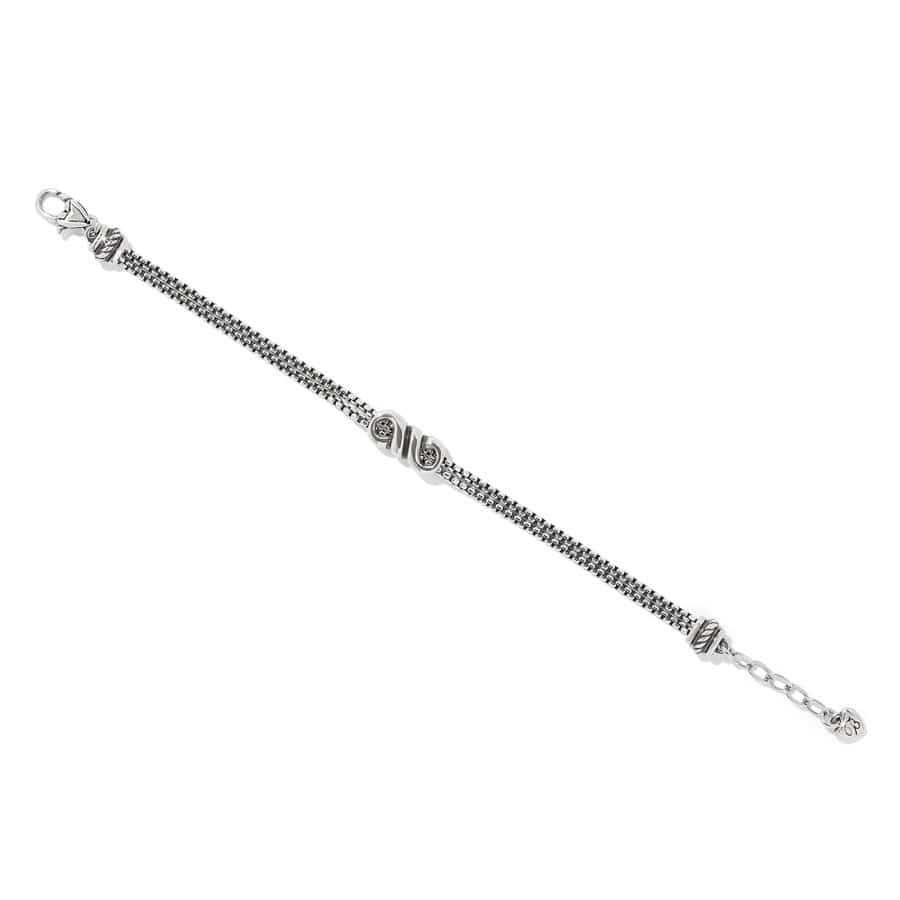 Interlok Twist Double Bracelet silver 2