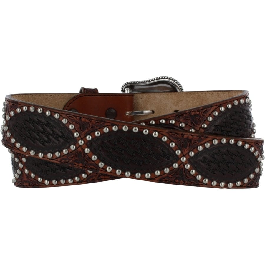 Iron Stud Belt brown 2