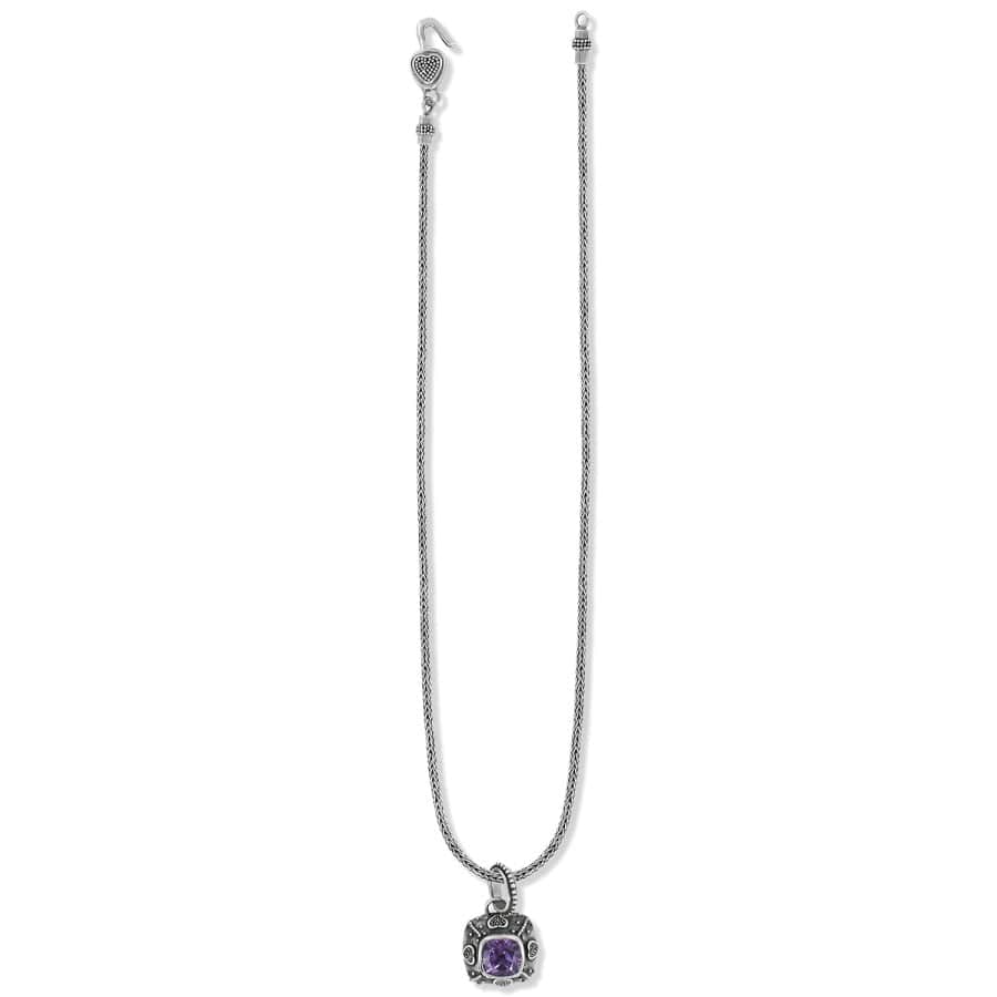 Java Amethyst Necklace silver-amethyst 3