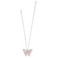 Kyoto In Bloom Sakura Butterfly Necklace